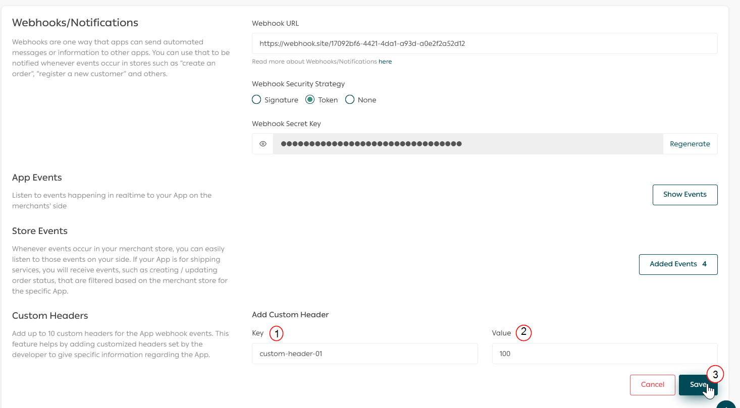 Custom Webhook Headers is Now Available - Salla Developers