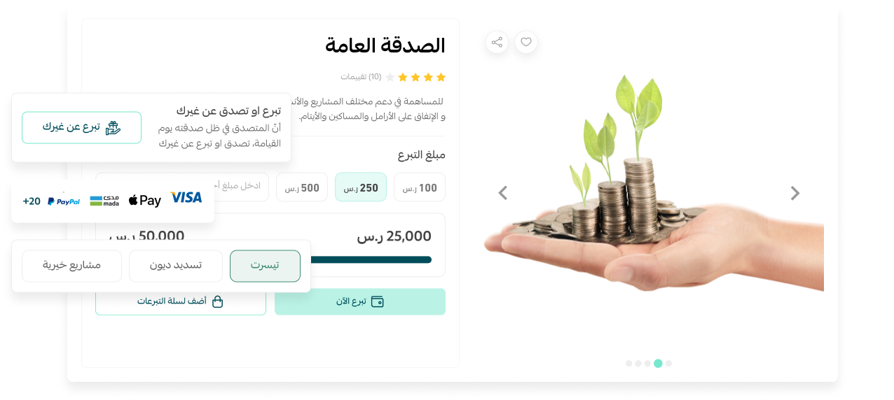 حلول رقمية ذكية لجمعيتك الخيرية