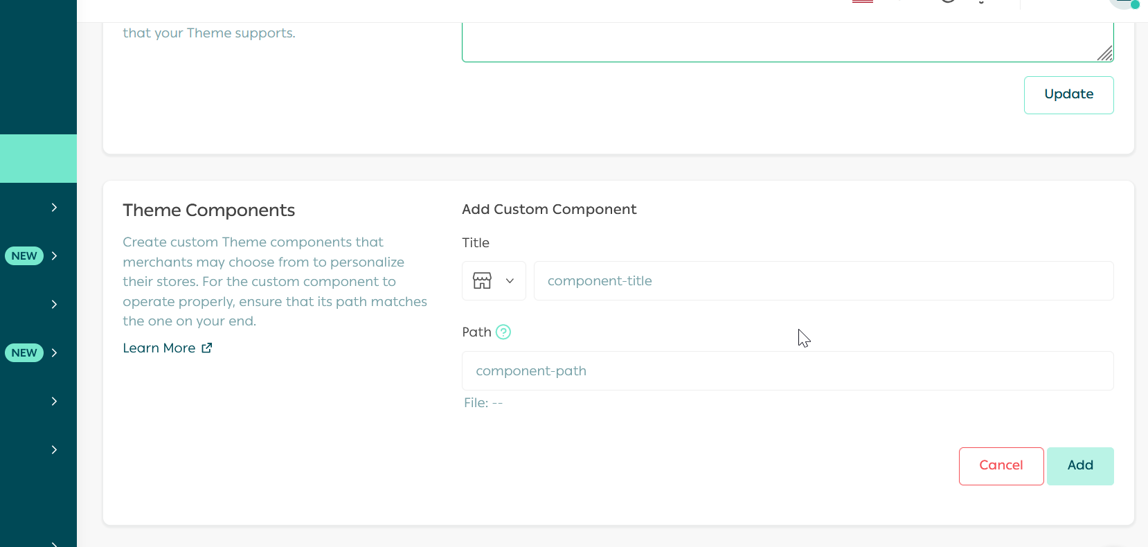 Add Component