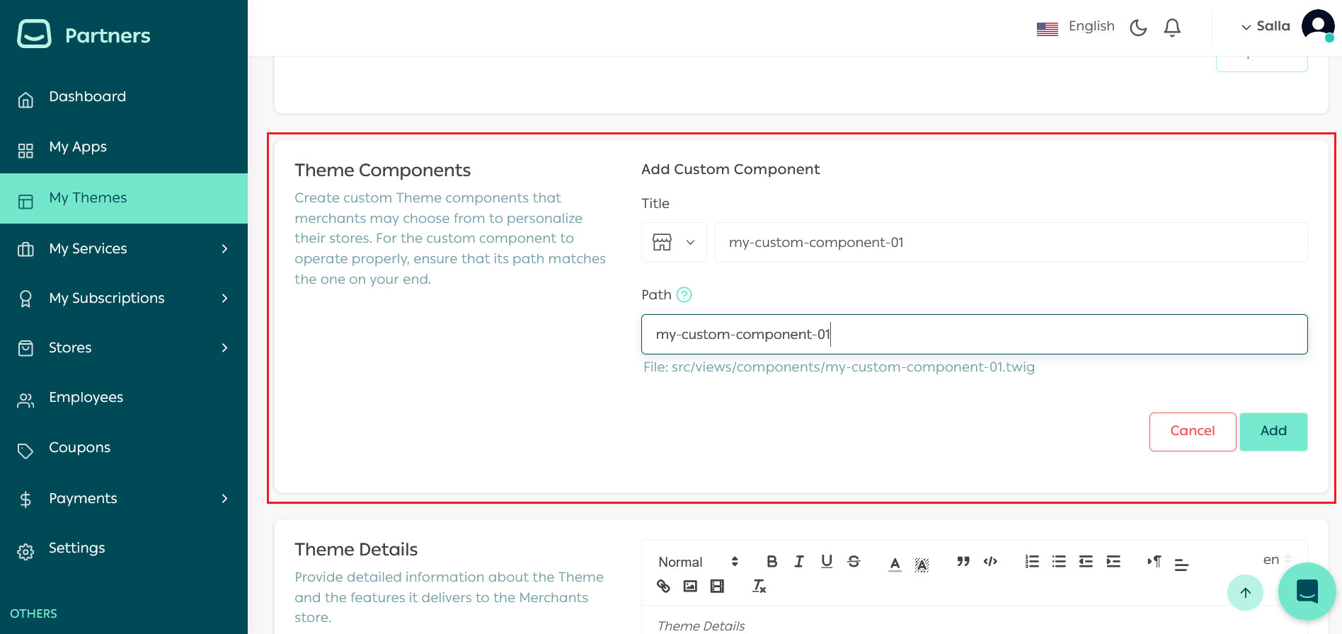 Add Component