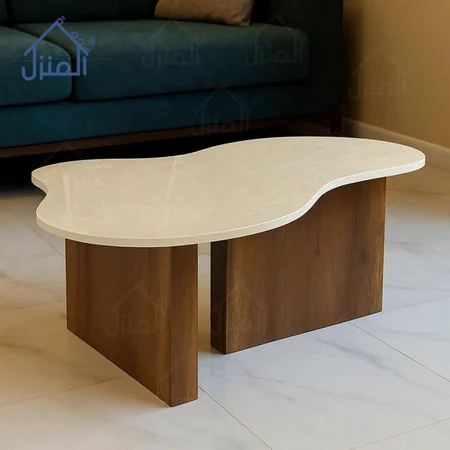 طاولات قهوة أنيقة تجمع بين الخشب الطبيعي والتصميم العصري