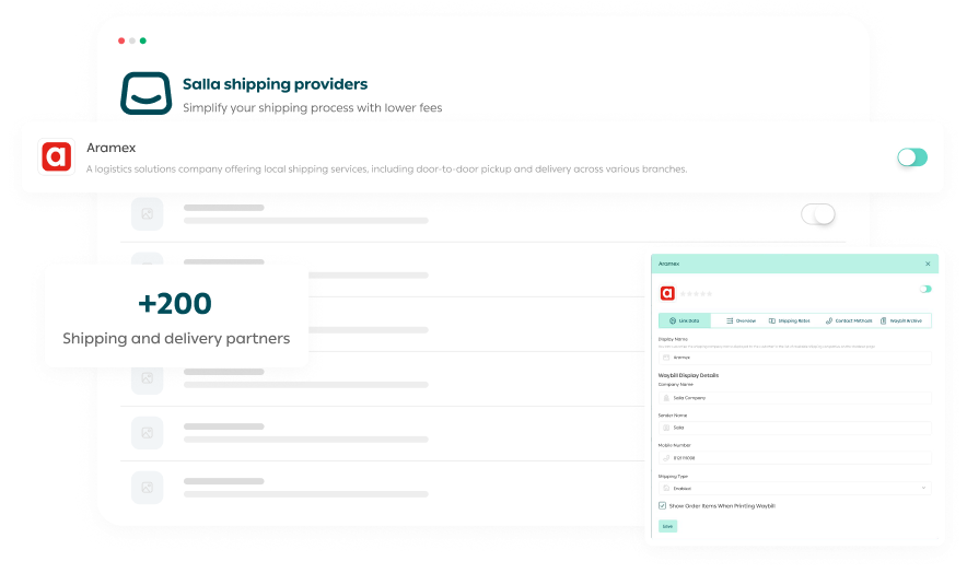 Your product, delivered at the tap of a button